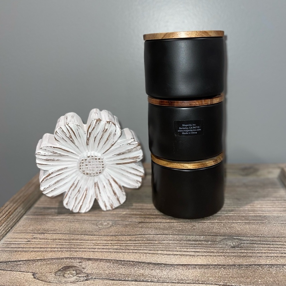 Rae Dunn Stackable Spice Storage - image 5